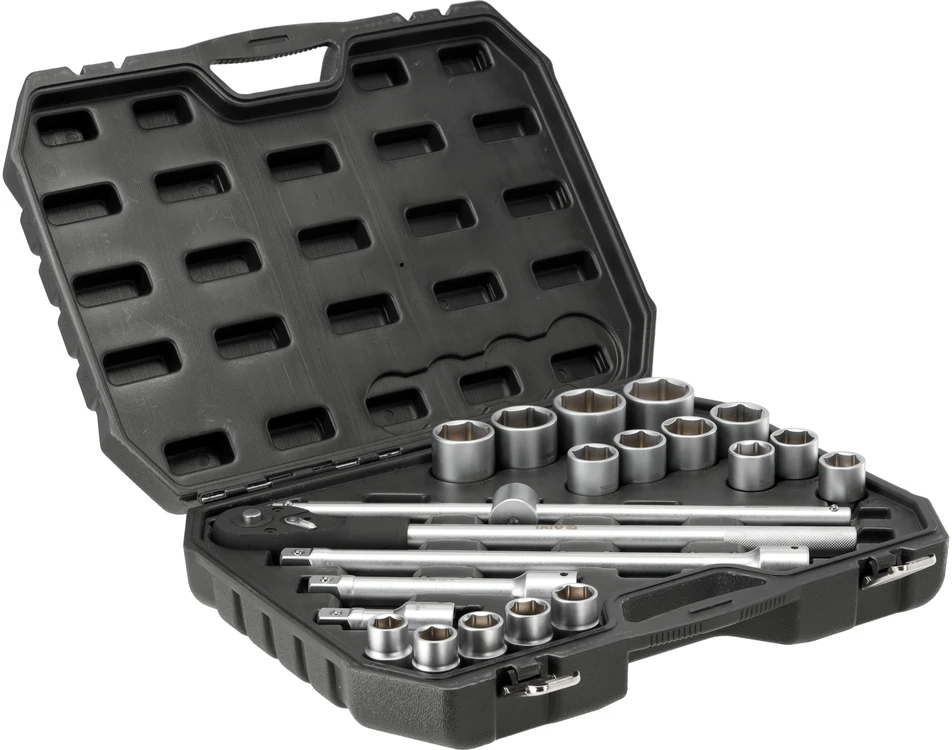 Yato ĮRANKIŲ RINKINYS 3/4'' 21 ELEMENTAS
