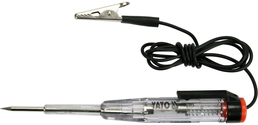 YATO AUTOMOBILIŲ ĮTAMPOS TESTERIS 6-24V 2865