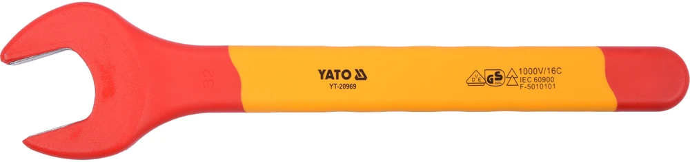 Yato Toya Sa Poland Izoliuotas veržliaraktis elektrikui atviru galu 32mm VDE (YT-20969)