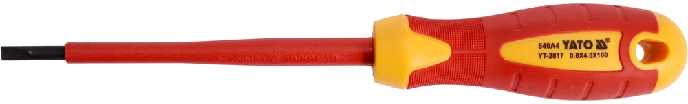 YATO IZOLIUOTAS PLOKŠČIUS SUKTUMAS 4 x 100 mm 2817