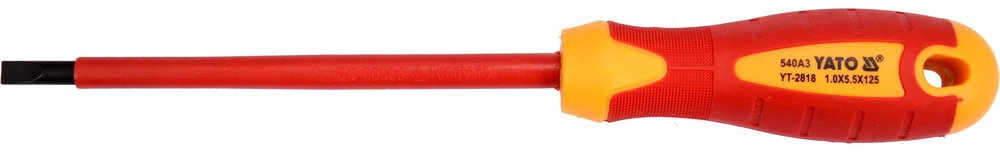 YATO IZOLIUOTAS PLOKŠČIUS VARŽTO SUKTUMAS 5,5 x 125 mm 2818