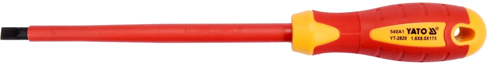 Yato Toya Sa Poland Izoliuotas atsuktuvas elektrikui | 1000V | 8x175 mm (YT-2820)