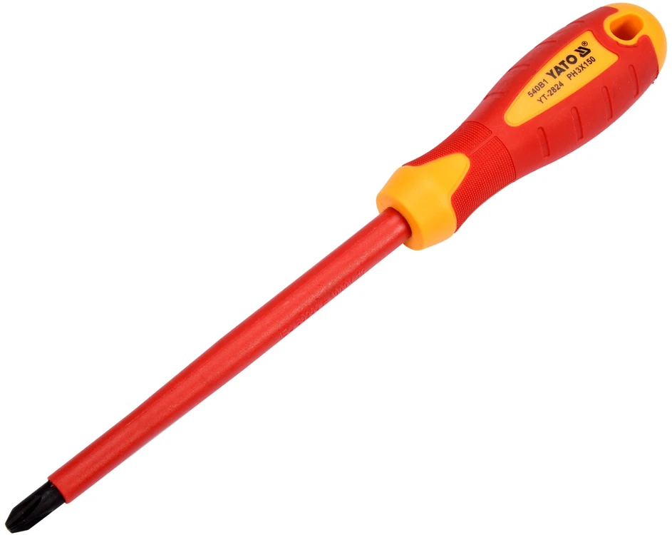 Yato Toya Sa Poland Izoliuotas atsuktuvas elektrikui | 1000V | PH3x150 mm (YT-2824)