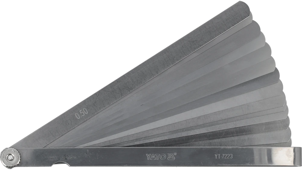 YATO SZCZELINOMIERZ 200mm 14 LISTKÓW 0.05-0.5mm 7223