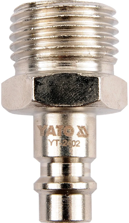 YATO SZYBKOZŁĄCZKA MĘSKA GWINT IŠORINIS 1/2" 2402
