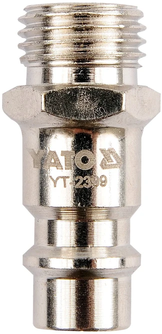 YATO SZYBKOZŁĄCZKA MĘSKA GWINT IŠORINIS 1/4" 2399