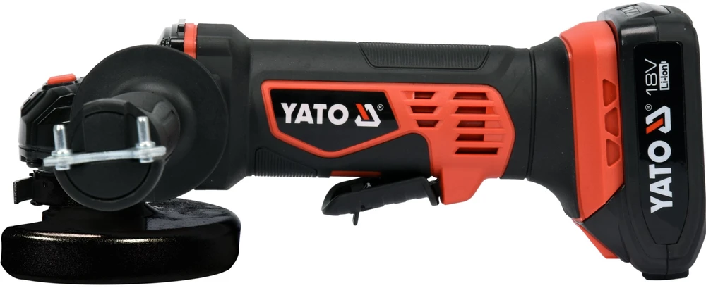 Yato kampinis šlifuoklis YT-82826 125mm, 1x2Ah