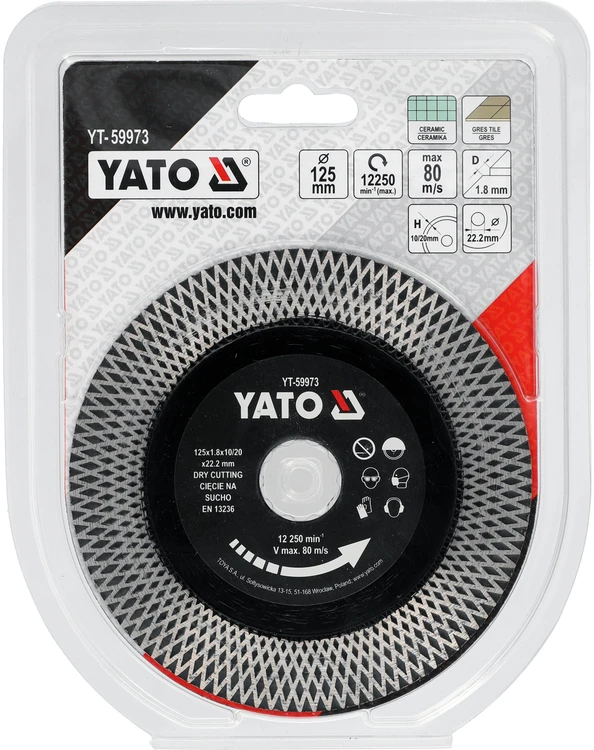 Yato KERAMINIS DISKAS 125mm