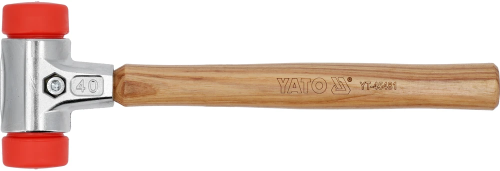 Yato Toya Sa Poland Trinkelių klojimo plaktukas | 40 mm | 630 g (YT-45481)
