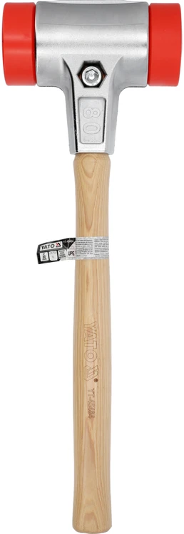 Yato Toya Sa Poland Grindinio plaktukas | hickory rankena | Ø 80 mm | 2870 g (YT-45484)