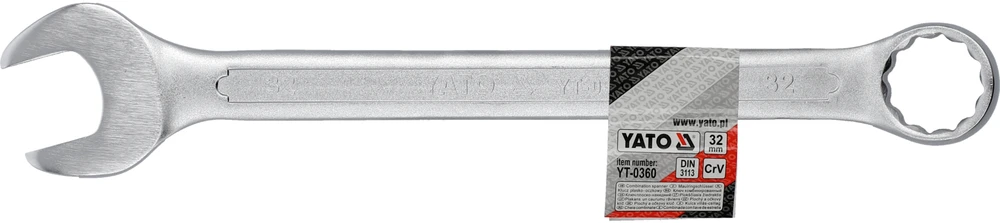 Yato KOMBINUOTAS VERŽTAKLIS SU POLIRUOTA GALVUTĖ 32 MM