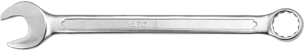 YATO KLUCZ PŁASKO-OCZKOWY 10mm, Z POLEROWANĄ GŁÓWKĄ 0339