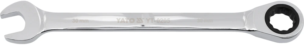 YATO KLUCZ PŁASKO-OCZKOWY Z GRZECHOTKĄ 22mm 0201