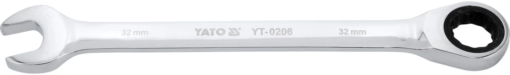 YATO KLUCZ PŁASKO-OCZKOWY Z GRZECHOTKĄ 32mm 0206