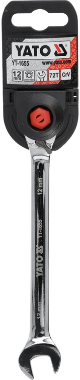 Yato 12 mm reketinis raktas atviru galu (YT-1655)