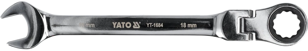 Toya Sa Poland YATO RETEKLINIS VERŽLAKIS 18 mm, SU JUNGTIMI 1684