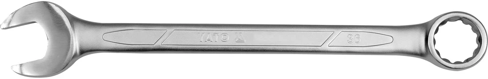 YATO KLUCZ PŁASKO-OCZKOWY 34mm, SATYNA 00760