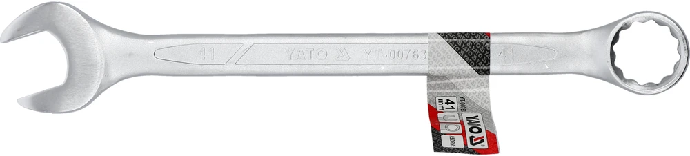 YATO KLUCZ PŁASKO-OCZKOWY 41mm, SATYNA 00763