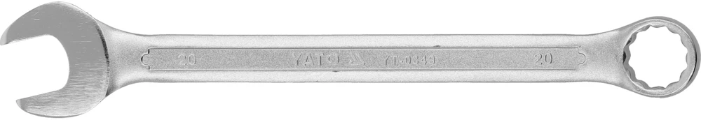 Yato KOMBINUOTASIS VERŽTAKLIS SU POLIRUOTA GALVUTĖ 20 MM