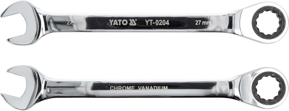 Toya Sa Poland Kombinuotas raktas su terkšle Yato YT-0204; 27 mm