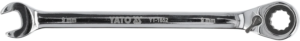 Yato Toya Sa Poland Raktas su terkšle reversinis | 9 mm (YT-1652)