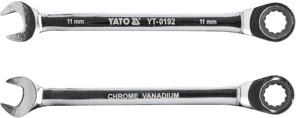 Toya Sa Poland YATO KLUCZ PŁASKO-OCZKOWY Z GRZECHOTKĄ 11 mm /B 0192