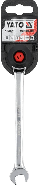 Toya Sa Poland YATO KLUCZ PŁASKO-OCZKOWY Z GRZECHOTKĄ 11 mm /B 0192