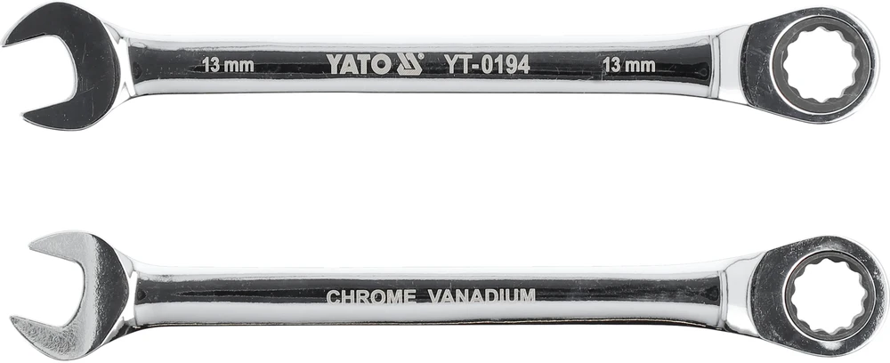 Toya Sa Poland YATO KLUCZ PŁASKO-OCZKOWY Z GRZECHOTKĄ 13 mm /B 0194