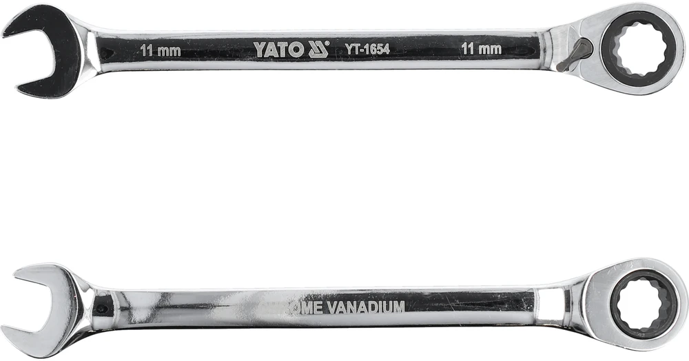 Yato Toya Sa Poland Raktas su terkšle reversinis | 11 mm (YT-1654)