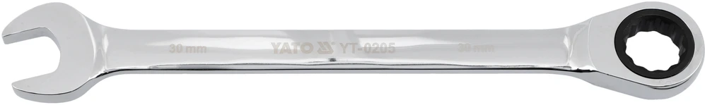 YATO KLUCZ PŁASKO-OCZKOWY Z GRZECHOTKĄ 30mm 0205