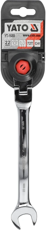 Yato KOMBINUOTASIS VERŽTAKLIS SU TRETKE IR JUNGTU 22 MM