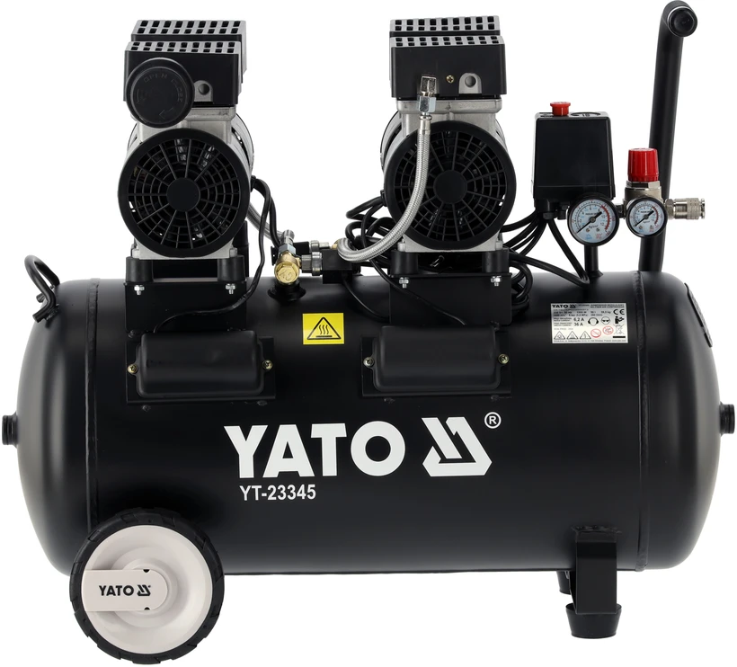 Toya Sa Poland Oro kompresorius tylus | betepalinis | 50L/0.8MPA/8BAR/115PSI/ 280l/min | 1500 W (YT-23345)