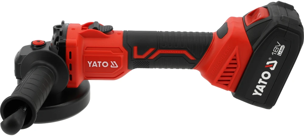 Yato KT GRINDER 18V 125MM (BL MOTOR; 4AHX2)