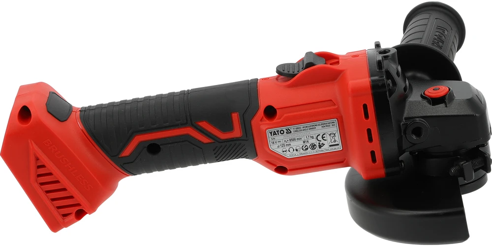 Yato KT GRINDER 18V‐125MM (BL MOTOR; KĖbulas)