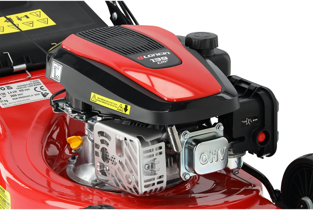 Yato KURTUVAS BENZINIS POJ 139CM LONCIN, 46 CM SU VARIKLIU