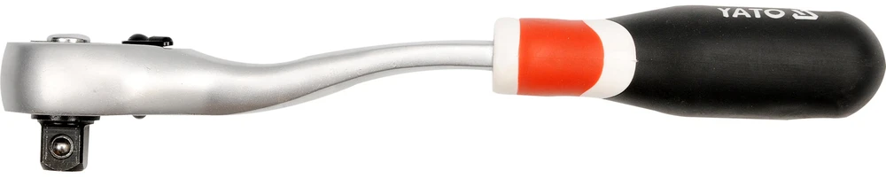 YATO išlenkta terkšlė 1/2" YT-0732, 72 dantys, greitos fiksacijos