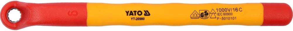 Yato Toya Sa Poland Izoliuotas veržliaraktis elektrikui kilpinis 6mm VDE (YT-20980)