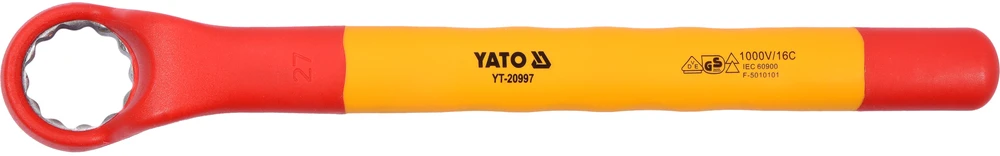 Yato Toya Sa Poland Izoliuotas veržliaraktis elektrikui kilpinis 27mm VDE (YT-20997)