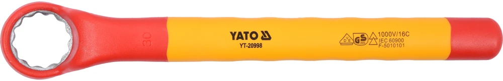 Yato Toya Sa Poland Izoliuotas veržliaraktis elektrikui kilpinis 30mm VDE (YT-20998)