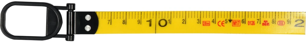 Yato MATAVIMO JUOSTOS 20 M X 15 MM IŠ STIKLO PLUOŠTO, LYGI, III TIKSLUMO KLASĖ