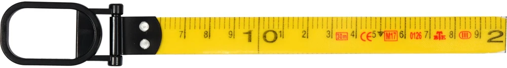 Yato MATAVIMO JUOSTOS 30 M X 15 MM IŠ STIKLO PLUOŠTO, LYGI, III TIKSLUMO KLASĖ