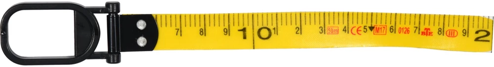 Yato MATAVIMO JUOSTOS 50 M X 15 MM IŠ STIKLO PLUOŠTO, LYGI, III TIKSLUMO KLASĖ