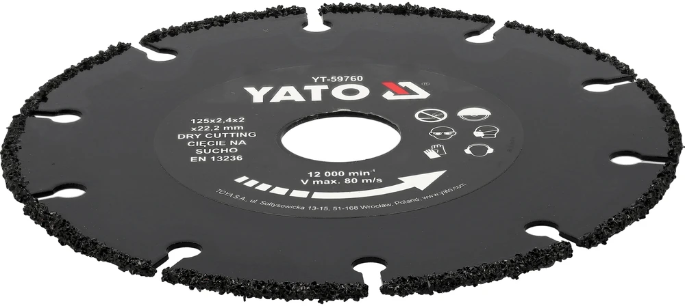 Yato MEDINIS DISKAS 125mm