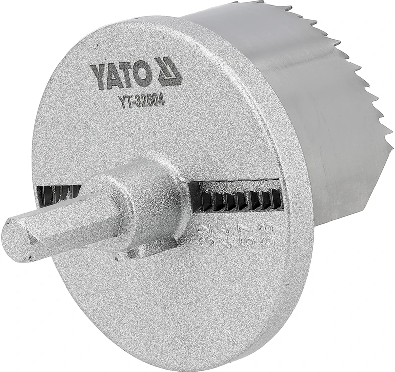 Yato MEDŽIAGOS GRĘŽTUVŲ RINKINYS 25-68MM 8VNT