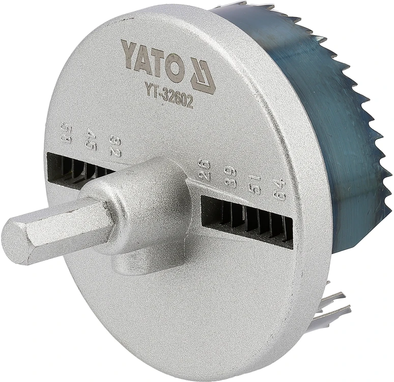 Yato MEDŽIAGOS GRĘŽTUVŲ RINKINYS 26-64MM 7VNT