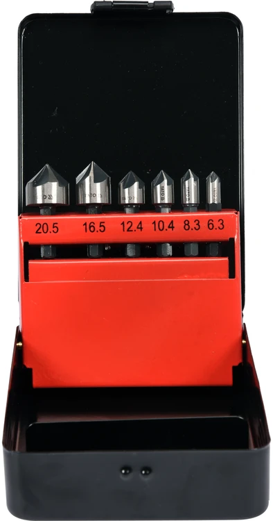 Grąžtas YATO SKAIČIUS METALUI 6 vnt. 6,3-20,5 mm HEX