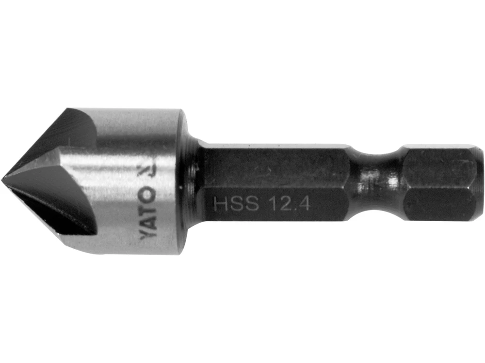 Grąžtas YATO KONTROLĖS PRIEMONĖS METALUI 12.4mm HEX