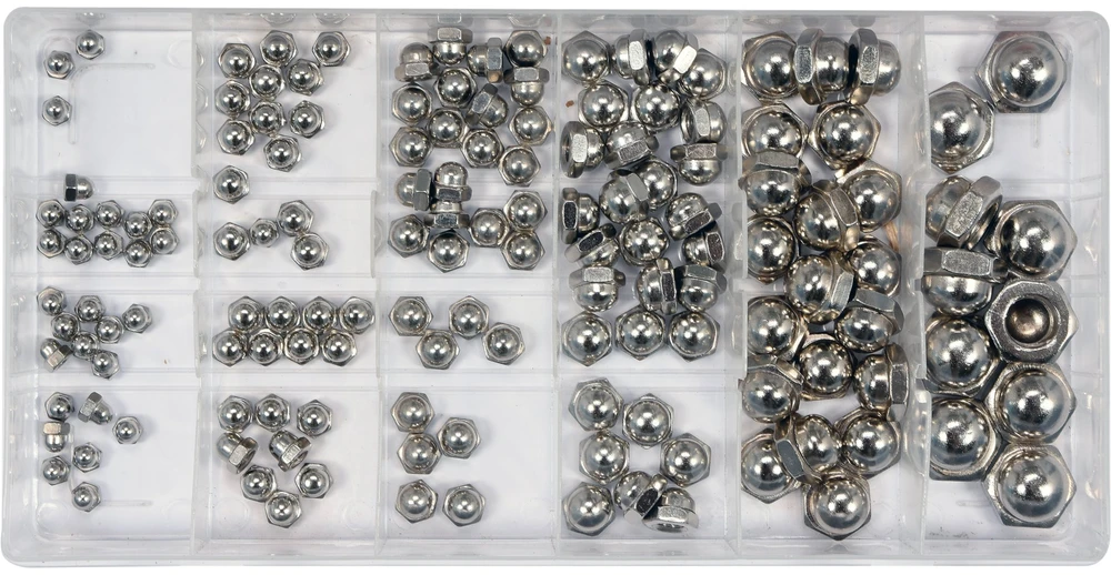 Toya Sa Poland YATO METRIC UŽDARYTA/KANTELĖS VERŽŠLĖS RINKINYS 150 vnt. M3, M4, M5, M6, M8, M10