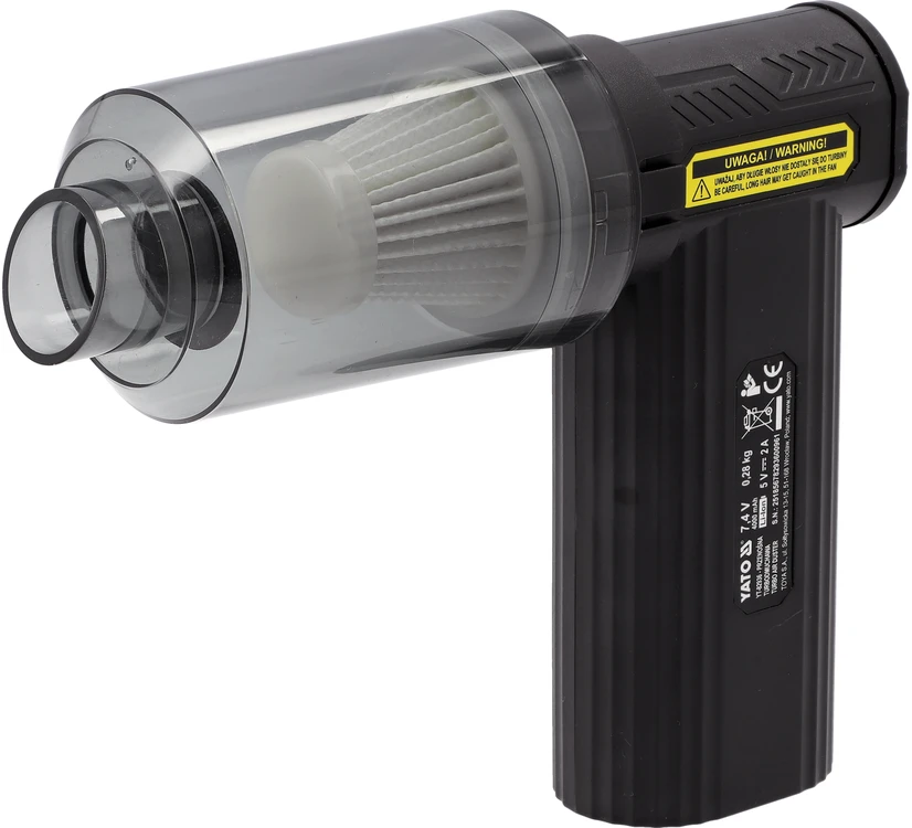 Yato MINI TURBO BLOWER DULKUMINIS VALYMAS SU PRIEDAIS.