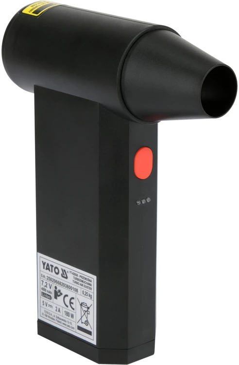 YATO MINI TURBO PŪSTUVAS 135000 APS./MIN.